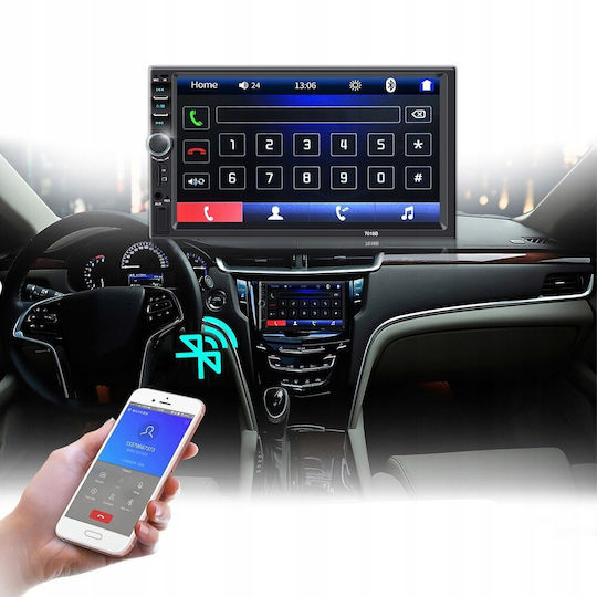 Alista Home Auto-Audiosystem 2DIN (Bluetooth/USB/AUX)