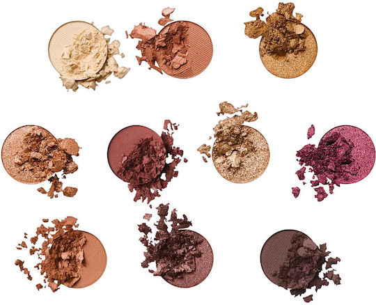NYX Professional Makeup Face Παλέτα με Σκιές Ματιών Matte σε Στερεή Μορφή 8gr