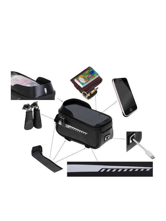 Waterproof Phone Holder Bag Mounting Motorcycle Bicycle