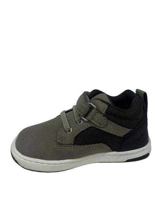 First Steps Anatomice Ghete Copii cu Fermuar Gri