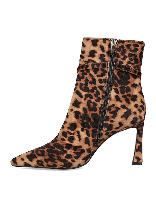 Wildleder Stiefeletten Damen Mehrfarbig