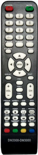Remote Control Sony Starlight Dm2000 Dm300