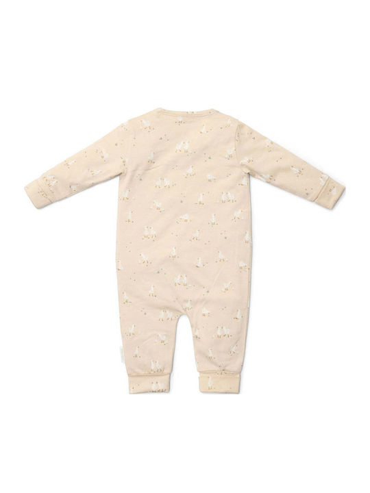 Little Dutch Beige Baby Bodysuit