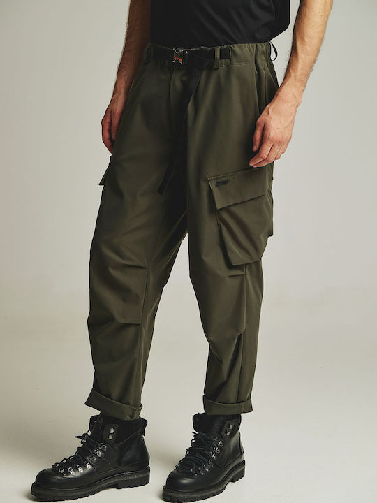 Trousers Cargo in Regular Fit Green
