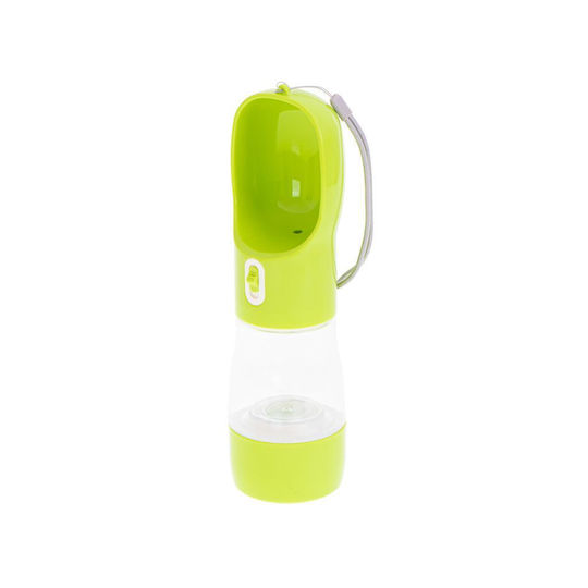 Alista Home Plastic Sticlă Apă pentru Câine & Pisică 258ml 25.5cm în Culoare Verde