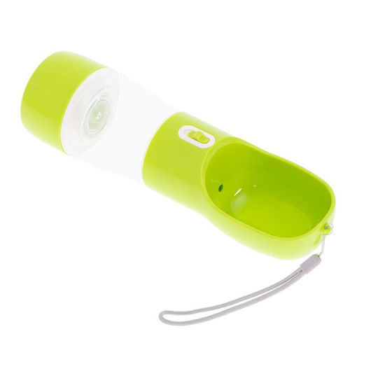 Alista Home Plastic Sticlă Apă pentru Câine & Pisică 258ml 25.5cm în Culoare Verde