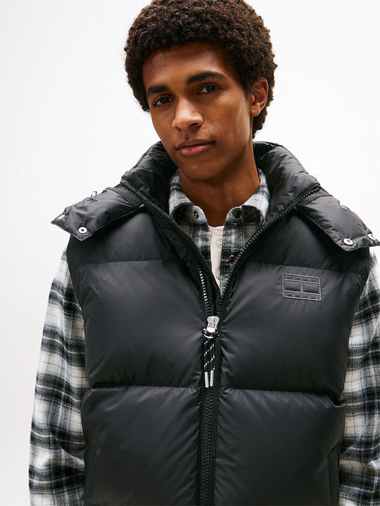 Sleeveless Winter Jacket Puffer Waterproof Black