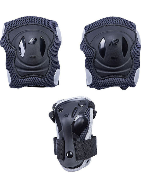 K2 Pad Set Σετ Προστατευτικών για Rollers Μαύρο