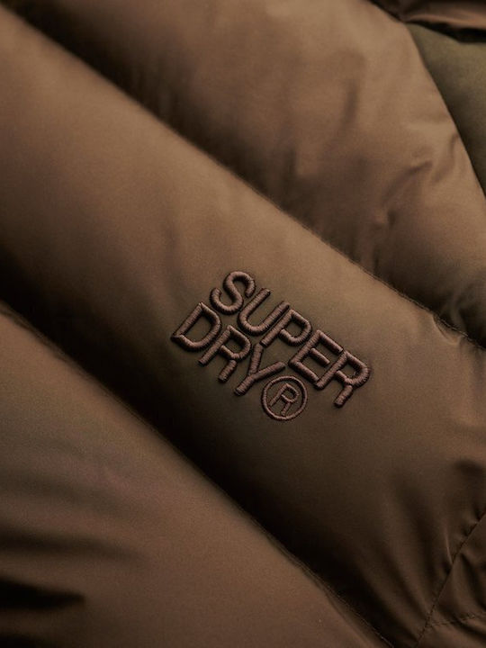 Jacket Puffer Brown