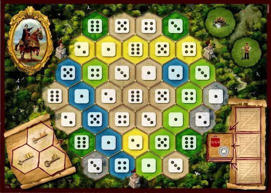 Настолна игра The Castles of Burgundy 20th Anniversary за 1-4 играчи 12+ години 26925 Ravensburger