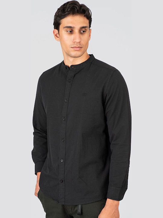 Langärmlig Hemd Black