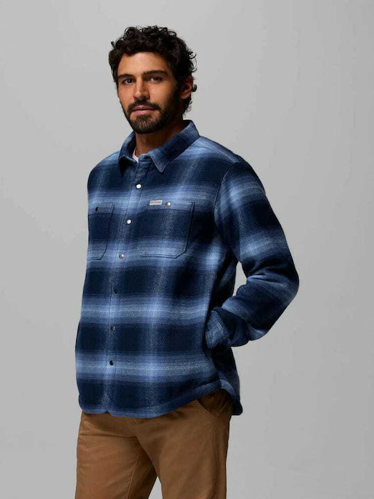 Windward Ii Μακρυμάνικo Overshirt Navy Μπλε