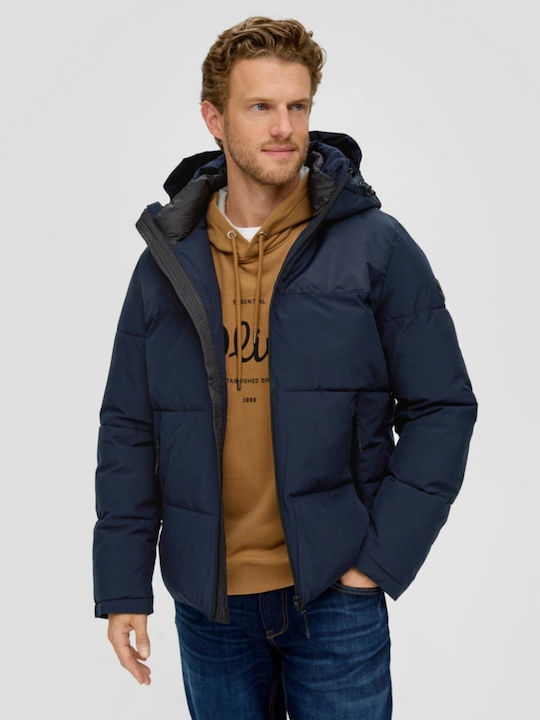 Μπουφάν Puffer Navy Blue