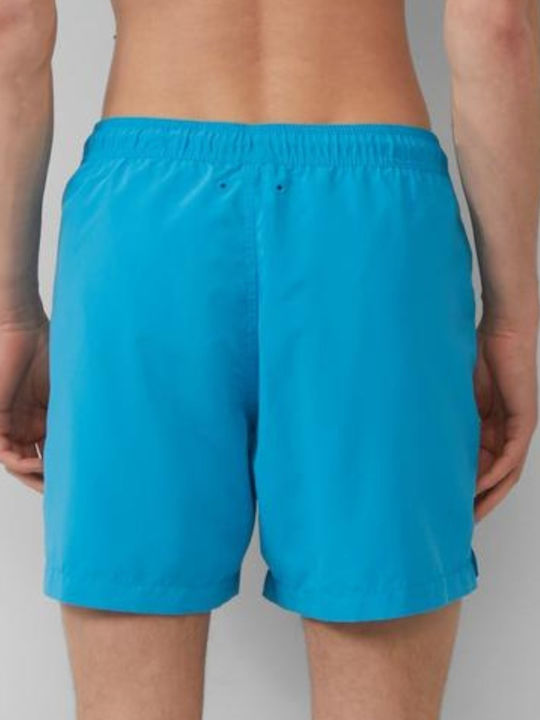 Costume De Baie Bărbați Pantaloni Scurți Albastru Deschis Cu Modele