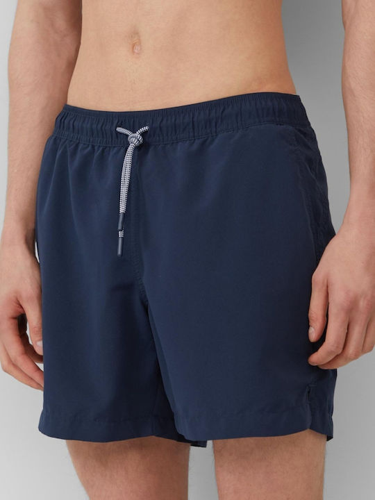 Costume de baie bărbați Pantaloni scurți Albastru marin cu modele