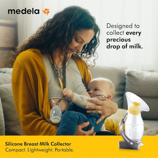Medela Χειροκίνητο Μονό Θήλαστρο Χωρίς BPA Διάφανο