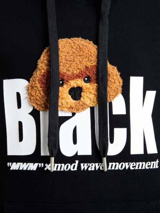 Sweatshirt mit Kapuze Black