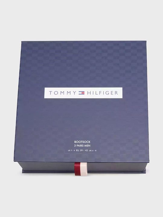 Tommy Hilfiger Herren Einfarbige Socken Black/Grey 3Pack