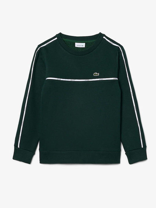 Lacoste Kids' Shirt Long Sleeve Dark Green SJ0928-YZP