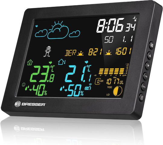 Bresser 7007520 Wireless Digital Weather Station Tabletop Black