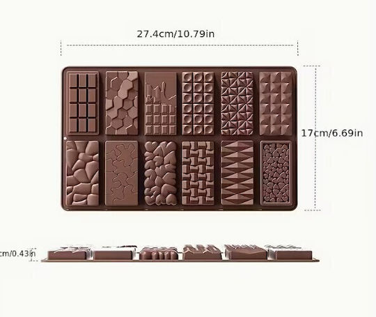 Silicone Chocolates Baking Pan