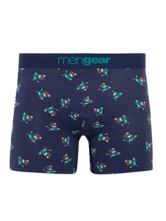 Mengear Men's Boxers Indigo Blue 2Pack