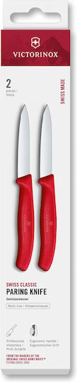 Victorinox Swiss Classic Cuțite de curățat din Oțel Inoxidabil 8cm 2buc