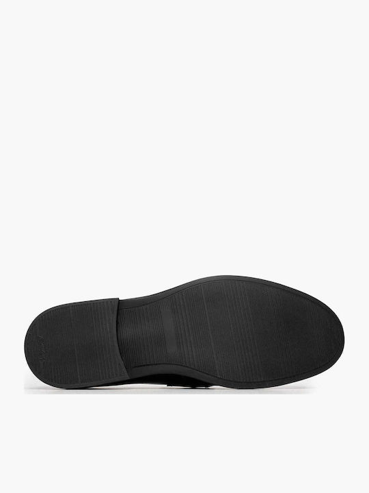 Men's Leather Loafers Black