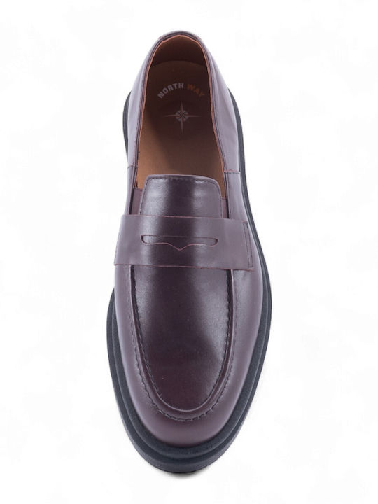 Men's Casual Shoes Burgundy