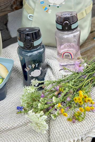 Laessig Cloud Kids Water Bottle Plastic