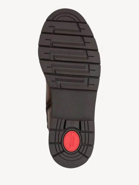 Stiefeletten Damen Tabac Braun