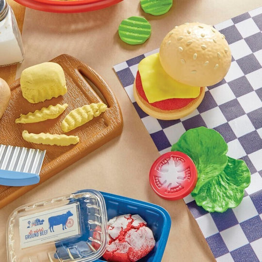 Little Tikes Creative Chef - Cheeseburger & Fries Kit για 3+ Ετών 22τμχ