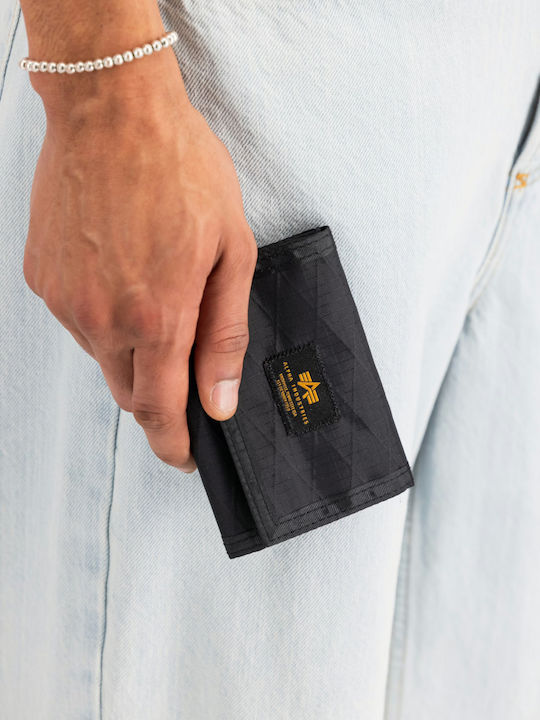 Herren Geldbörse Klassisch Schwarz