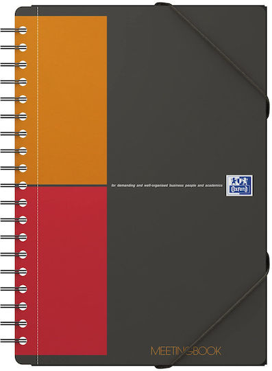 Oxford Notizbuch B5 Quadrat Schwarz