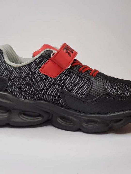 Kids Sneakers with Lights Black