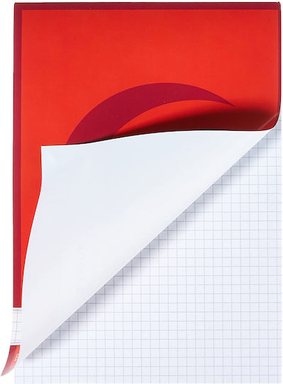 Herlitz Bloc Notes 50 Foi A5 Pătrată Roșu