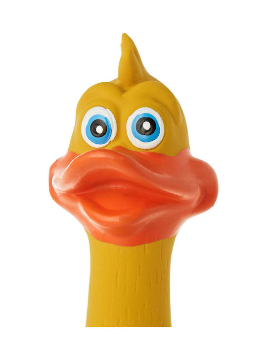 Trixie Duck Παιχνίδι Σκύλου από Καουτσούκ με Ήχο Small 20εκ. Κίτρινο 1τμχ