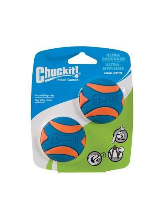 Chuckit Ultra Squeaker Glob Jucărie Pentru Câini Din Cauciuc Mici Albastră Chuckit Ultra Squeaker Glob Jucărie Pentru Câini Din Cauciuc Mici Albastră