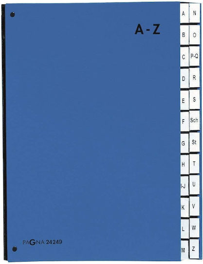 Pagna Mappe für Papier A4 Blau 1Stück