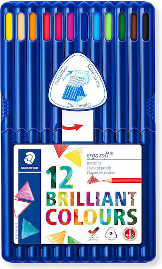 Staedtler Ergosoft Ξυλομπογιές Σετ 12 χρώματα