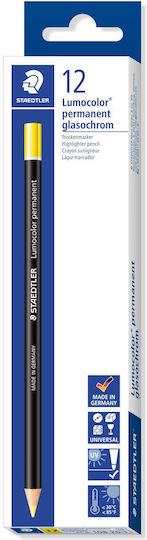 Staedtler 108 20 Glasochrom Ξυλομπογιές Κίτρινες Σετ 12τμχ