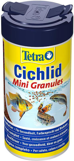 Τροφη Κιχλιδων Πελλετ Tetra Cichlid Mini Granules 250ml