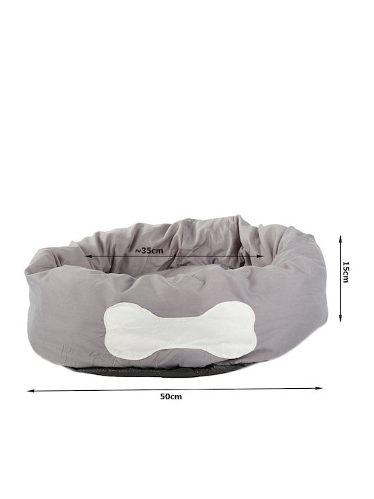 Verk Group Pernă pentru Câini Gri 50x50cm
