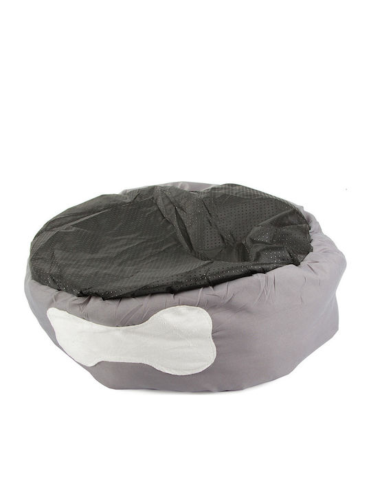 Verk Group Pillow Dog Round Gray 50x50cm
