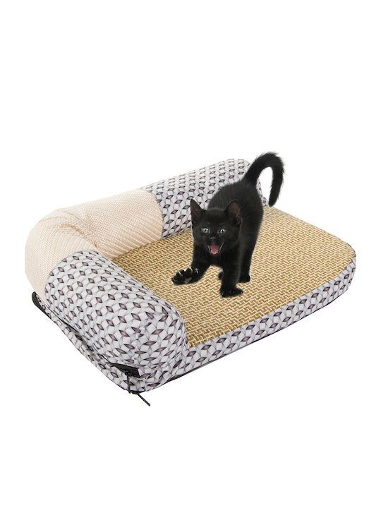 Sofa Dog Bed With Diamonds 45x35cm