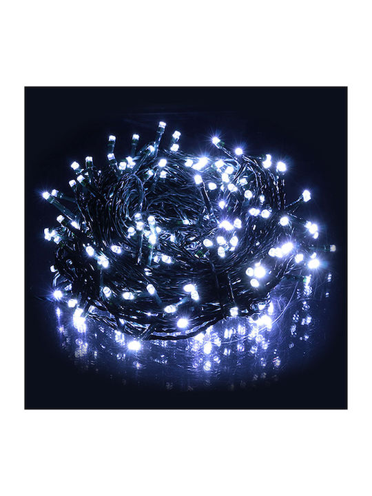 240 Lights LED 15m. Cold White in String 1pcs