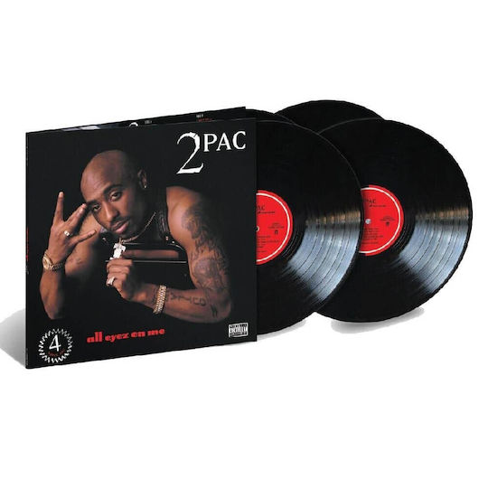 2pac - All Eyez On Me 4xLP Roșu Vinil