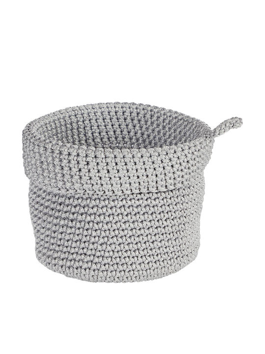 Butlers Set de coșuri decorative cu mânere Gray 2buc