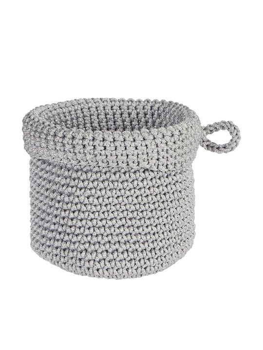 Butlers Set de coșuri decorative cu mânere Gray 2buc