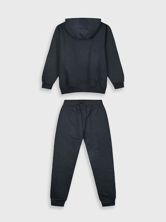 Kids Sweatpants Set Black 2pcs
